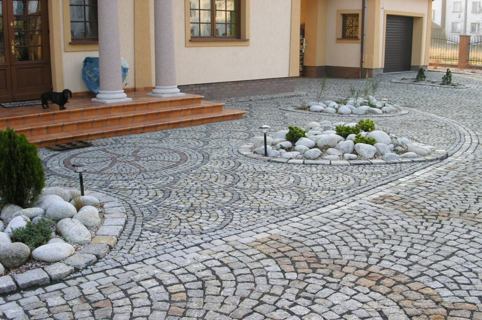 Decorative paving detail