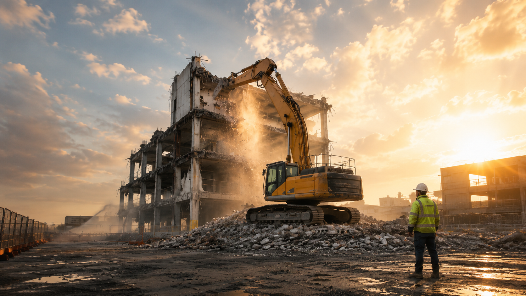 Professional demolition and site clearance works