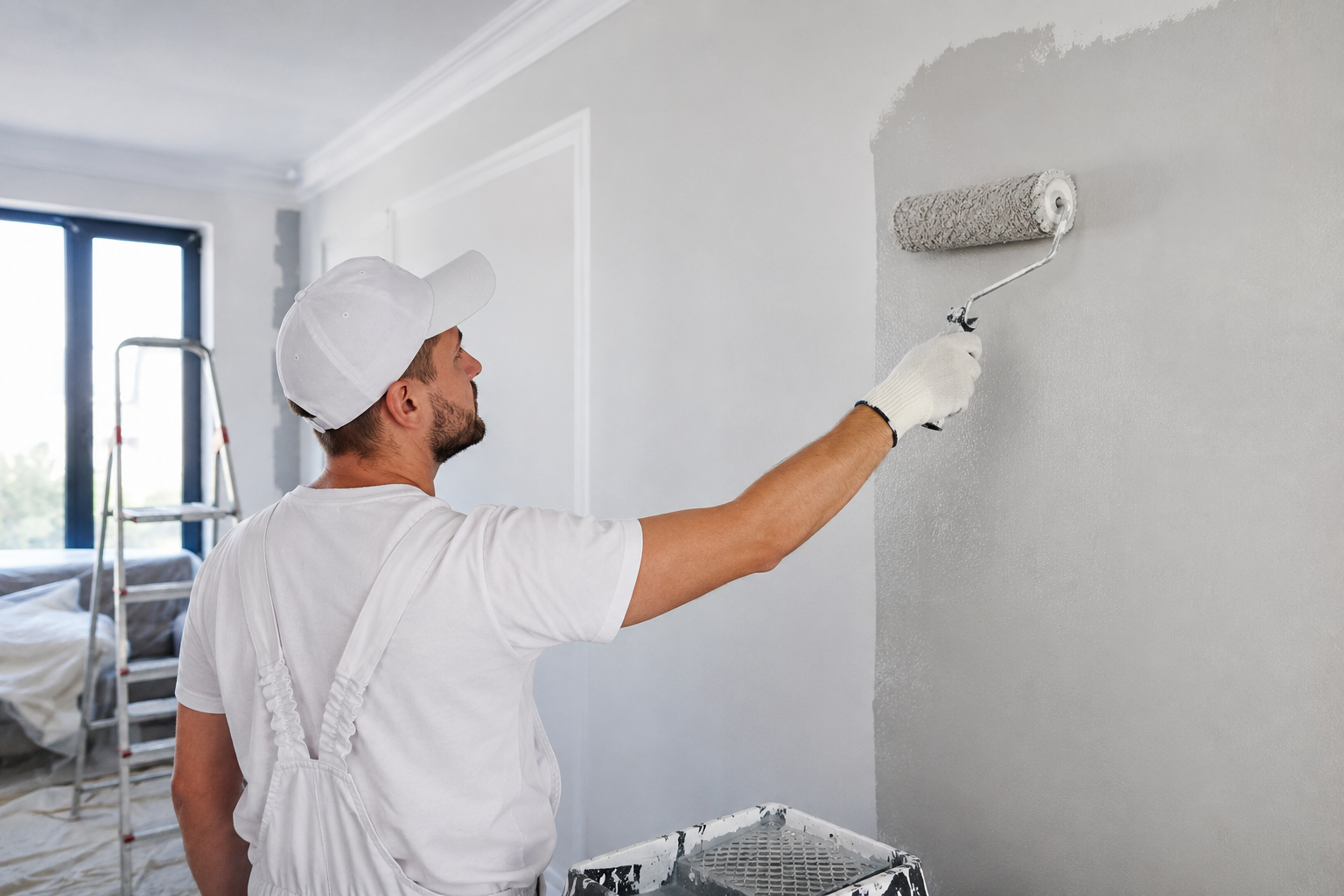 Painting and decorating services