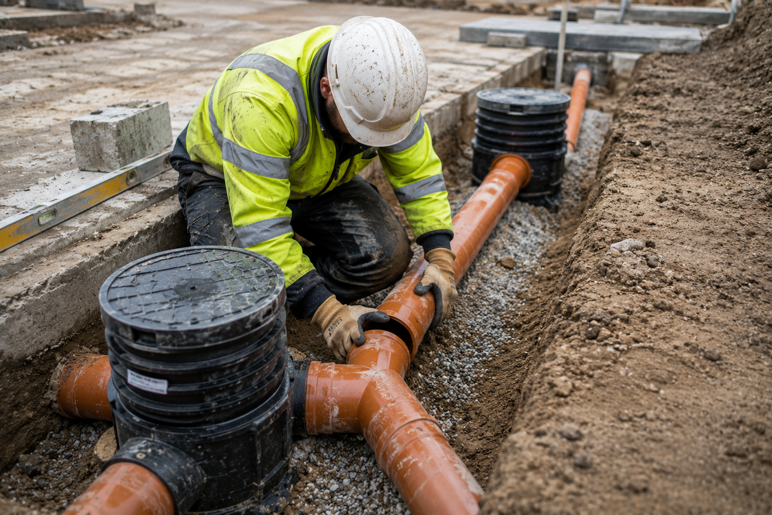 Drainage installation and repairs