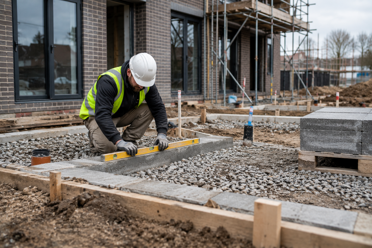 Groundworks and external construction