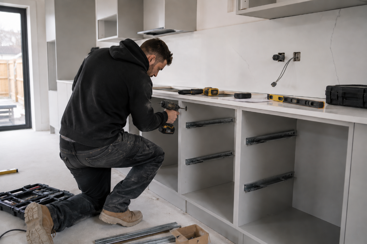 Kitchen and furniture installation